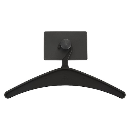 Quartet Magnetic Garment Hook, Black 2015M