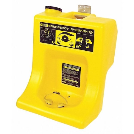 Acorn Controls Eyewash Station, 18 gal Tank Capacity, Wall Mount, 24 in H., 22 in W S0P50