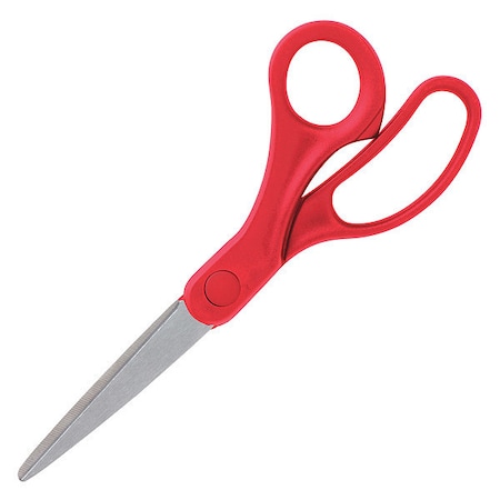 Sparco Bent Multipurpose Scissors, Red, 8", PK2 SPR39041