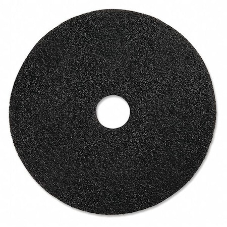 Genuine Joe Black Floor Stripping Pad, 20" Dia, PK5 GJO90220