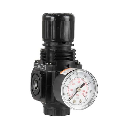 Powermate Pressure Regulator, w/Gauge, 1/4" NPT 019-0351CT