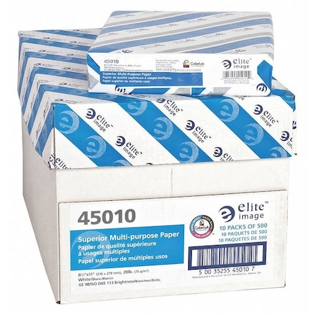 Elite Image Superior Multipurpose Paper, PK5000 ELI45010