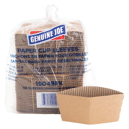 Genuine Joe Genuine Joe Cups/Mugs Accessories, PK50 GJO19049PK