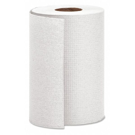 Genuine Joe Genuine Joe Hardwound Paper Towels, 1 Ply, Continuous Roll Sheets, 350 ft, White, 12 PK GJO22300