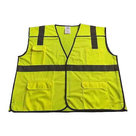 Condor Breakaway Vest, Yllw/Green, 2XL/3XL 53YN43