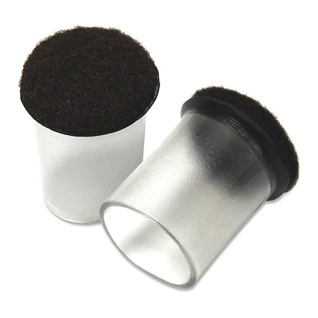 Lorell Lorell Clr Sleeve Floor Protectors, PK8 LLR42592