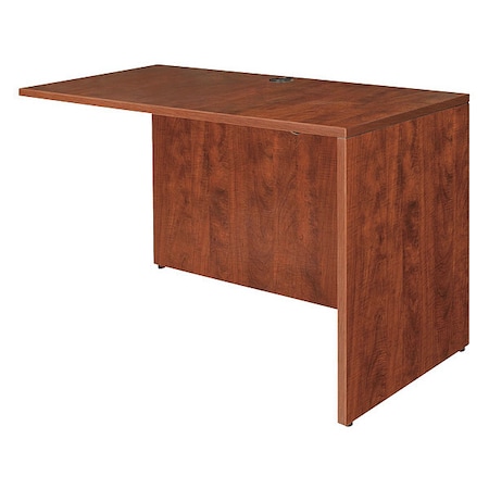 Lorell Return Shell Lorell Contemporary Furniture, Laminate, 29-1/2" H, 35.4" W X Laminate, Cherry LLR69423