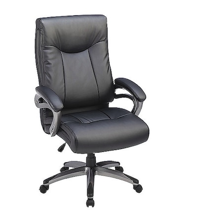 Lorell Lorell Leather High-Back Executive Chair LLR69516