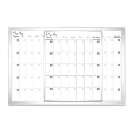 Lorell Magnetic Dry Erase Calendar Board LLR52503