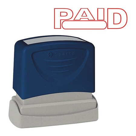 Sparco Paid Title StampRed SPR60022