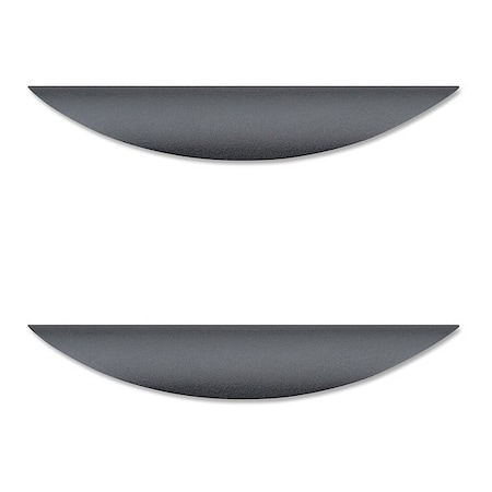 Lorell Pedestal File Transitional Pulls, Blk, PK2 LLR34347