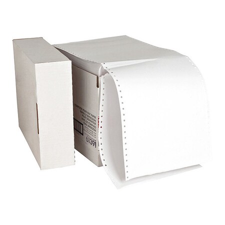 Sparco Perforated Blank Computer Paper, PK2550 SPR61391