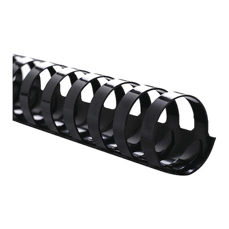 Sparco Plastic Binding Spines, 0.3" Dia, PK100 SPR18004