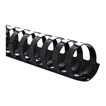 Sparco Plastic Binding Spines, 0.4" Dia, PK100 SPR18005