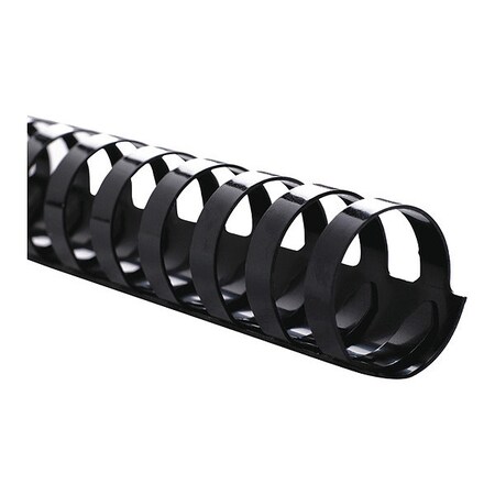 Sparco Plastic Binding Spines1" Dia, PK100 SPR18008
