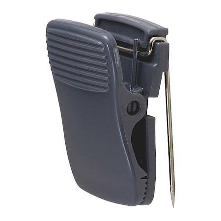 Lorell Plastic Cubicle Clips, Black, Plastic, PK24 LLR80673