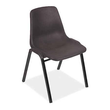 Lorell Plastic Stacking Chairs, Arched Base, PK4 LLR85567