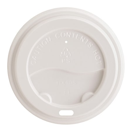 Genuine Joe Ripple Hot Cup Protective Lids, PK50 GJO11259PK