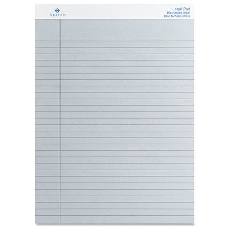 Sparco Sparco Colored Legal Ruled Pads, PK12 SPR01078