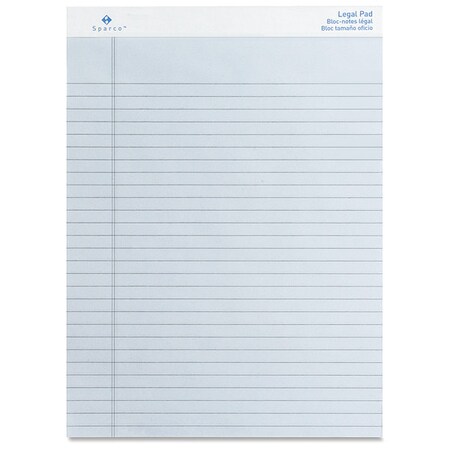 Sparco Sparco Colored Legal Ruled Pads, PK12 SPR01077
