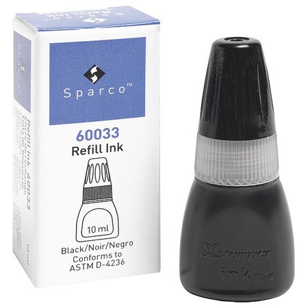 Sparco Stamp Refill InksBlack Ink SPR60033