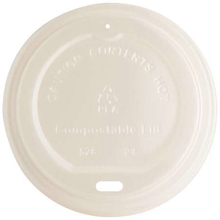 Genuine Joe Vented Hot Cup Lid, Polystyrene, PK1000 GJO10212CT