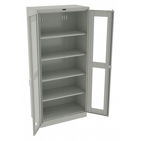 Tennsco Cvd7824 Light Grey 1 557 90 Storage Cabinet 24 X 36 X 78 In Zoro Com