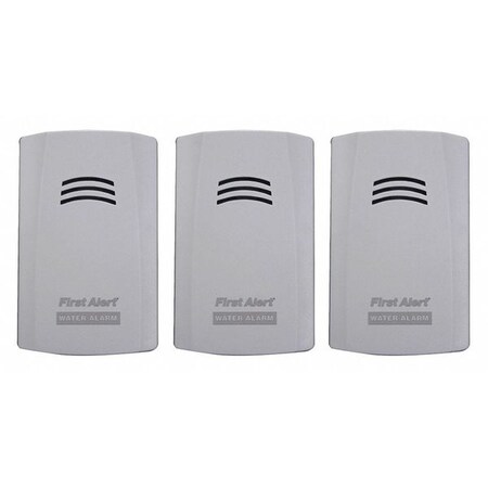 First Alert Water Alarm for Leak Detection/Flood, PK3 WA100-3