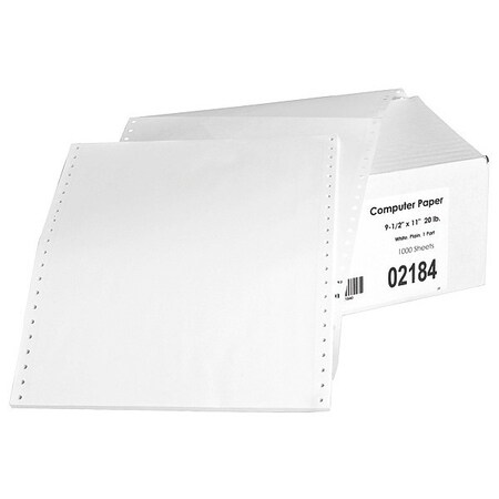 Sparco Sparco Single-Part Computer Paper, PK1000 SPR02184
