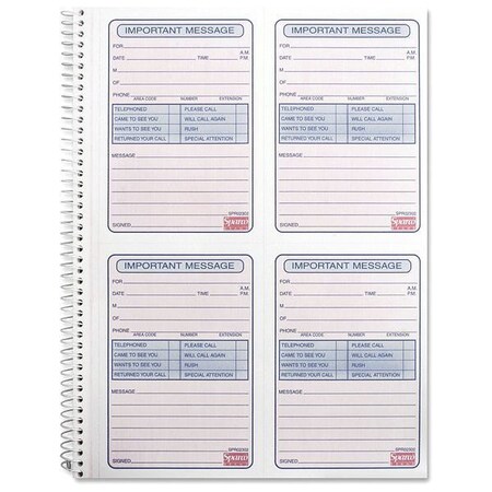 Sparco Sparco Products Telephone Message Book SPR02302