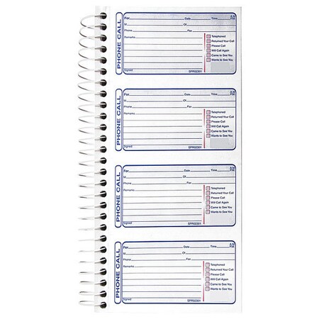 Sparco Sparco Products Telephone Message Book SPR02301