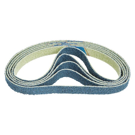 Pferd Sanding Belt, 3/4 W, 20 1/2" L, Surface Conditioning, Aluminum Oxide, 240 F Grit, Very Fine 43567
