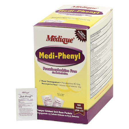 Medi Phenyl Medi-Phenyl, Tablet, 5mg, PK500 20513