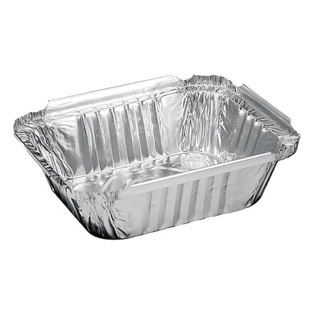 Hfa Oblong Aluminum Pan, 5-1/8x4-1/8x1-5/8 2059-30-1000