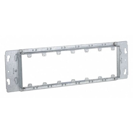 Raco Box Cover, 7 Gang, Steel, Gang Cover Type 826