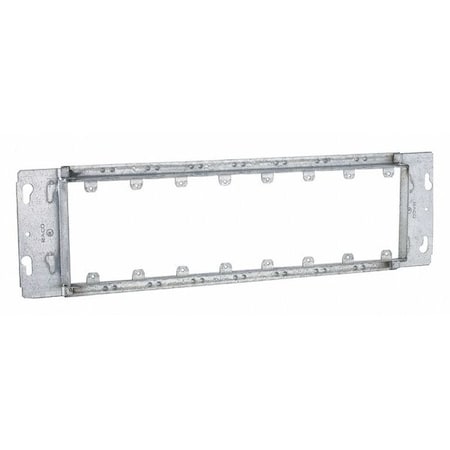 Raco Box Cover, 8 Gang, Steel, Gang Cover Type 827