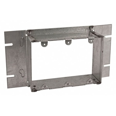 Raco Box Cover, 3 Gang, Steel, Gang Cover Type 836