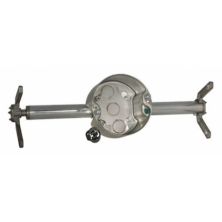 Raco Electrical Box, 22.4 cu in, Ceiling Box Type, Steel 937