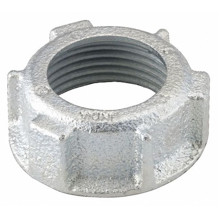 Raco IMC Bushing, 3/4 in, Threaded, Iron, Zinc Plated, Gray 1103