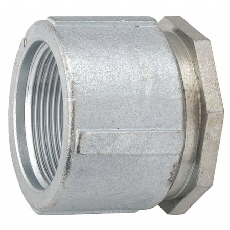 Raco IMC/Rigid Coupling, 5 in, Steel, Zinc Plated 1520