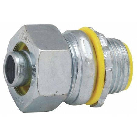 Raco Liquidtight Connector, Insul 3-1/2", Stl 3524