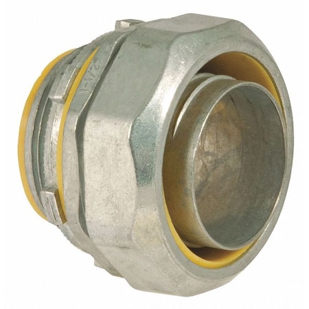Raco Liquidtight Connector, 3", Insul Dc Zinc 3522DC