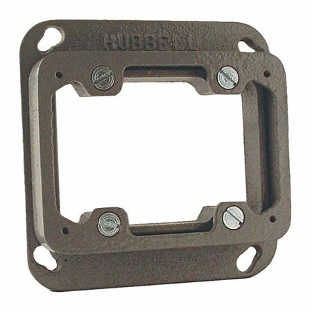 Raco Collar, Adj, Rect Replacement, Single Gang 6237