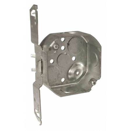 Raco Electrical Box, 15.5 cu in, Octagon Box Type, Steel, Octagon Shape 127TS