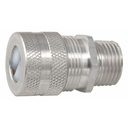 Raco Conduit Fitting Grounding Connector, 1/2 in, Liquid-Tight, Aluminum 4899-9