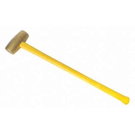 American Hammer Hammer, Brass, 14 lb., 32" AM14BRFG