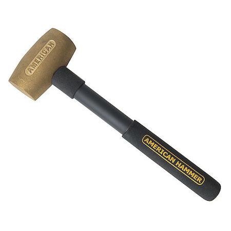 American Hammer Hammer, Aluminum Bronze, 3.5 lb. AM3.5BZCG