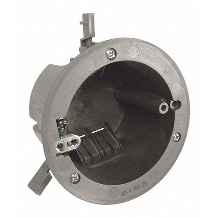 Raco Electrical Box, 18 cu in, Round Box Type, Round Shape 7922RAC