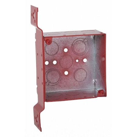 Raco Electrical Box, 30.3 cu in, Square Box Type, Steel, Square Shape 911-4