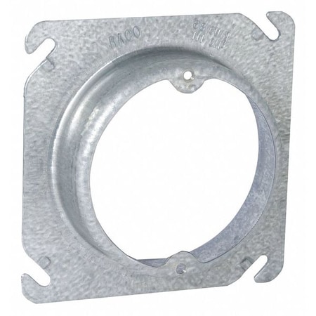 Raco Electrical Box Cover, Square, Steel 757